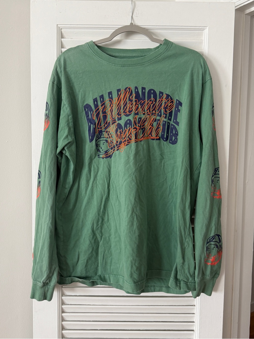Billionaire Boys Club Long Sleeve Tee — Green
Size XL | 100% Cotton